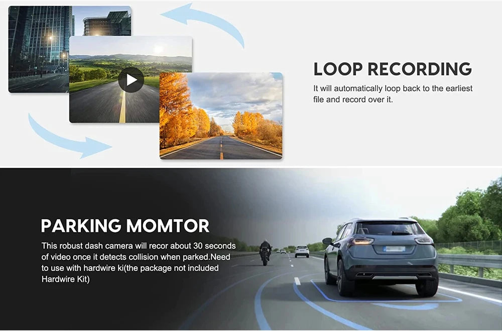 Car DVR 10 Inch 4K GPS WIFI Mirror Dash Cam Dual Lens Dashcam IPS Screen Car Camera Drive Recorder Stream RearView Mirror