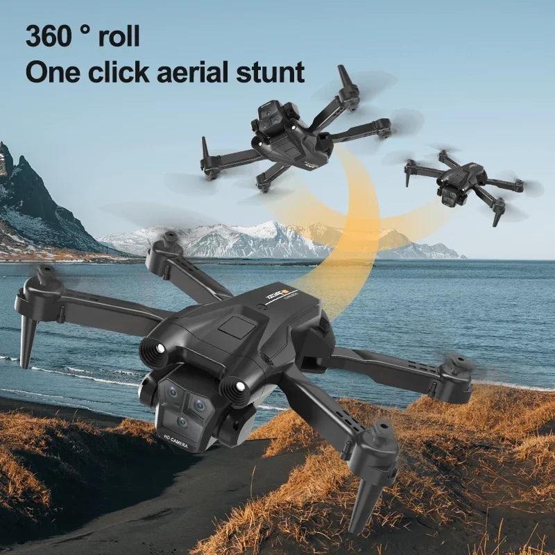 2024 M4 Drone 4K Aerial Photography With 5G WIFI MINI Dron Triple HD Camera Foldable RC Quadcopter FPV Height Hold Apron Sell