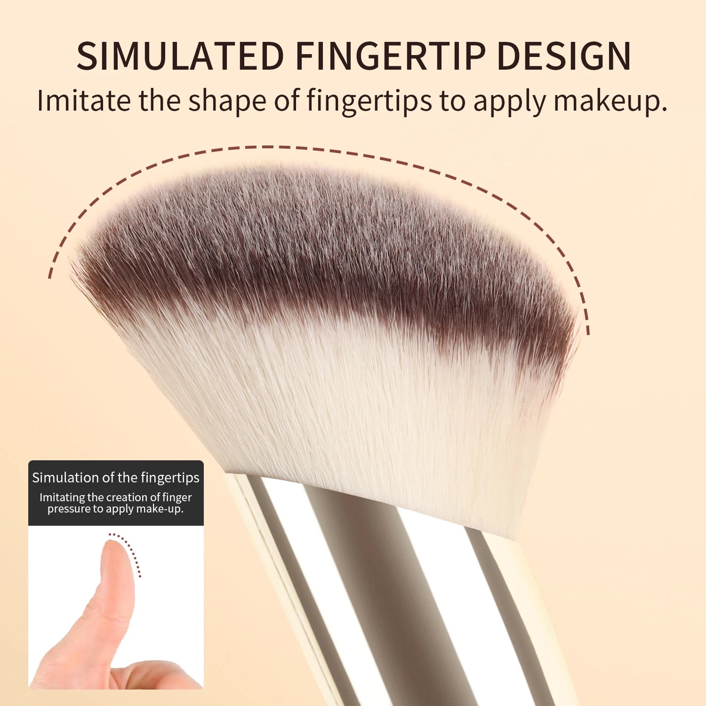 20pcs Makeup Brush Set Including Powder Brush Blush Brush Highlighter Brush Eyeshadow Brush Lash Brush Eyeliner Brush