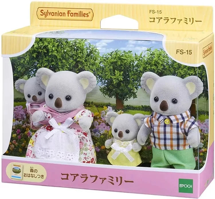 Sylvanian Families Anime Girl Figures Calico critters Furniture Set Pvc Statue Model Doll Collection Ornaments Gifts Toys