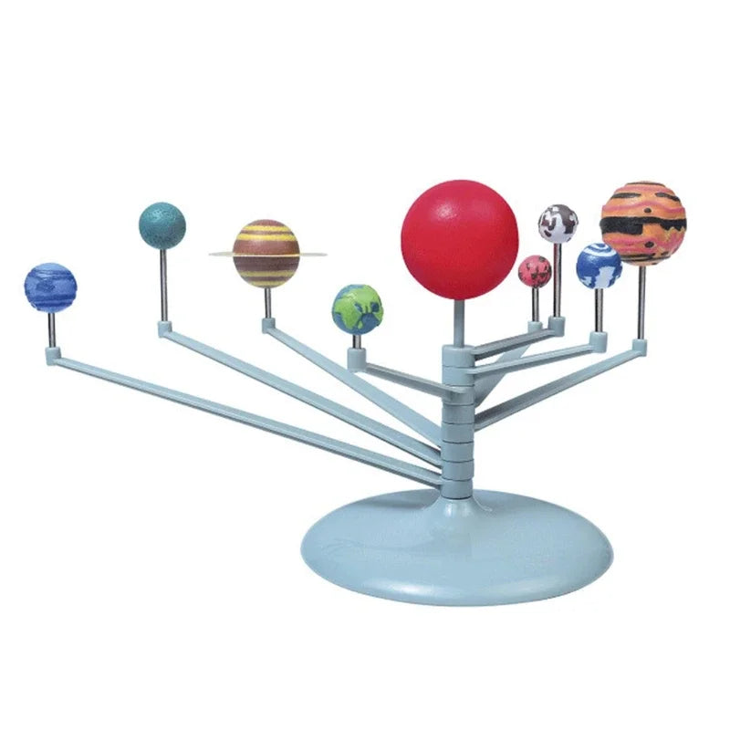 Self Painting Educational Toy Children's Simulated Solar Eight Planets Science