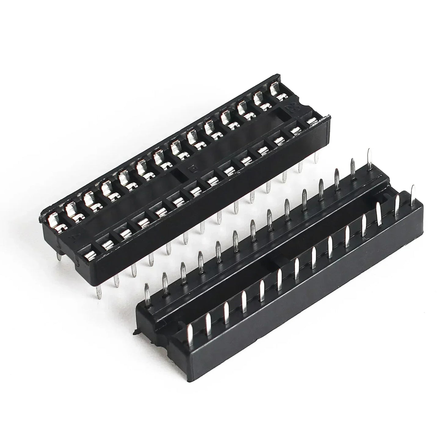 10pcs IC seat 6P/8P/14P/16P/18P/20P/24P/28P DIP IC Sockets Adaptor Solder Integrated Circuits Sockets Electronic Component