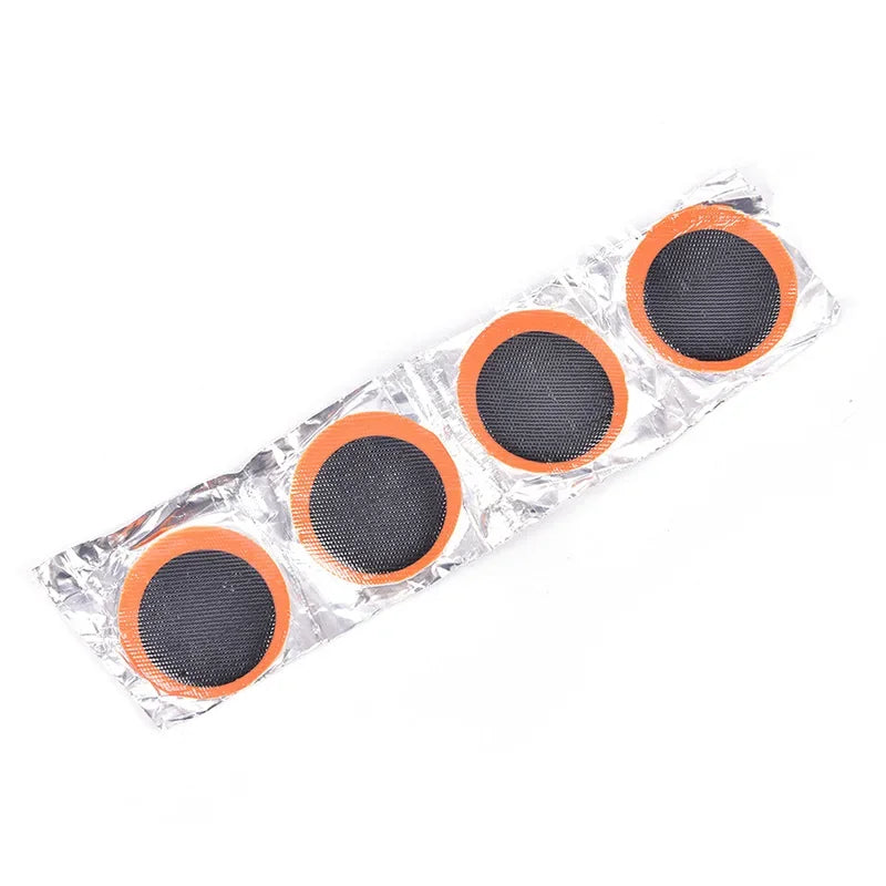 Bicycle Flat Tire Repair Kit Tool Set Portable Tyre Repair Rubber Patch Kit Glue Set Bike Inner Tube Puncture Patch Repair Tool