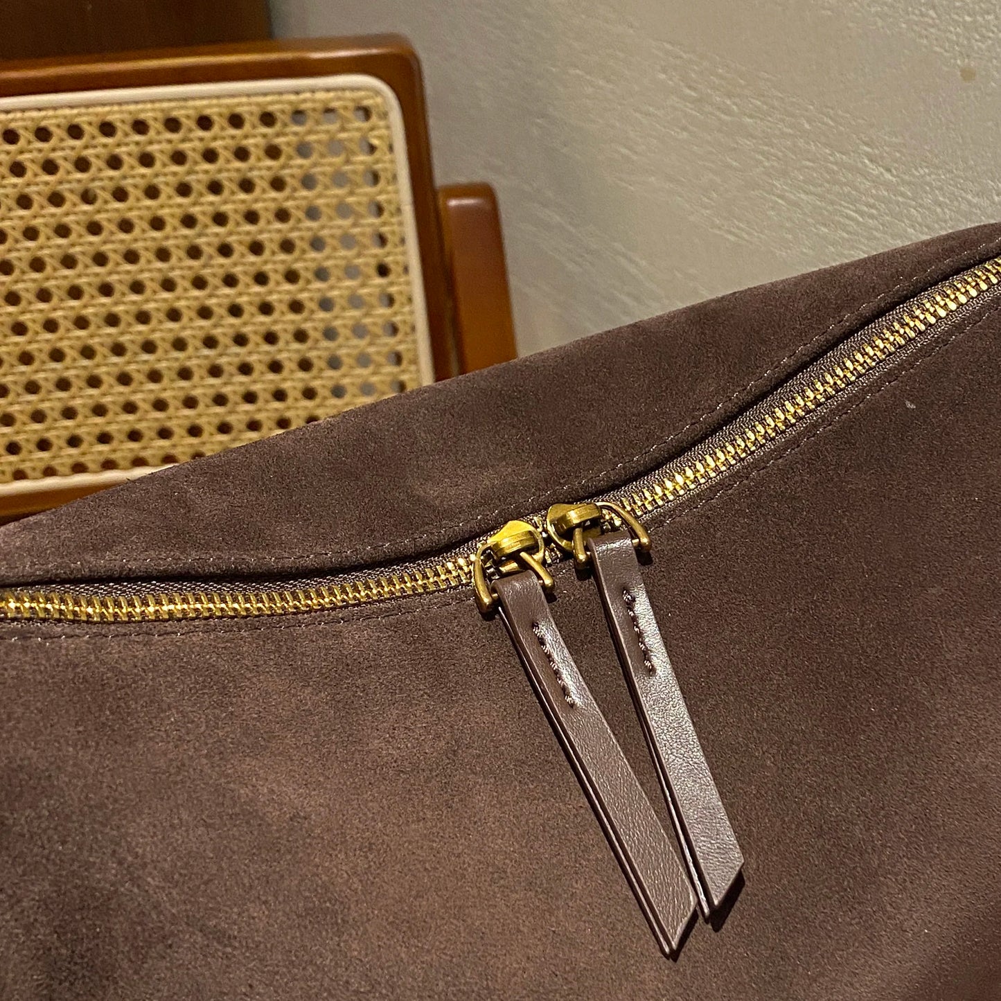 Suede Cowhide fashion ladies shoulder cross coffe bag luxury designer women brown handbag angola red