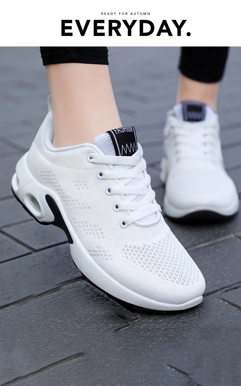 2024 Summer Women Shoes Breathable Mesh Outdoor Light Weight Sports Shoes Casual Walking Sneakers Tenis Feminino Zapatos Mujer
