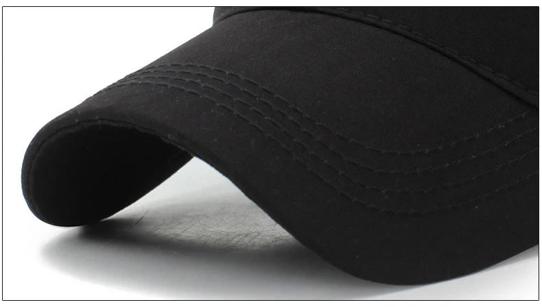 Three Horizontal Lines Embroidery Baseball Caps Spring and Autumn Outdoor Adjustable Casual Hats Sunscreen Hat
