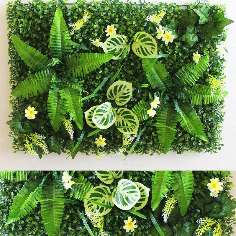 Green Wall Background Wall Plastic Wall Door Head Simulation Plant Lawn Wall Grass Shop Image Wall Simulation Plant Wall