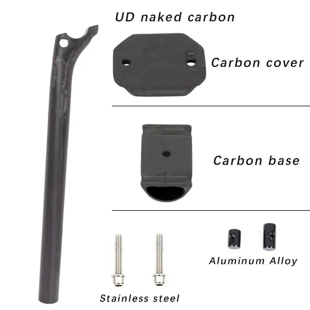 Elitaone Carbon seatpost 27.2 30.9 31.6mm Offset 20mm MTB /Road Bike UD Bare Carbon Seat Tube Bicycle Accessorie