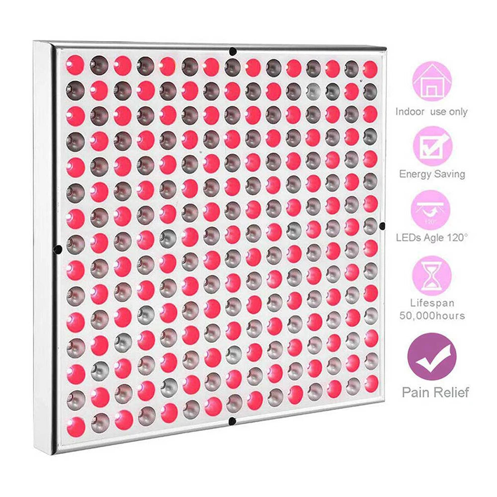 NEW LED Light Therapy Panel 45W Body Pain Relief Treatment 660nm 850nm Near Infrared Full Body Face Anti Aging Red Grow Light