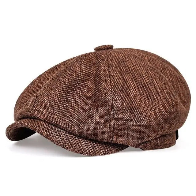 Gorras Men's Octagonal Hat Retro Newsboy Caps Men British Painters Hats Autumn Winter Berets Herringbone Flat Cap Hip Hop Berets