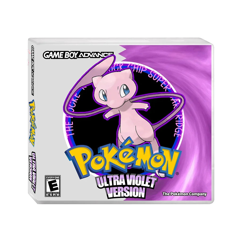 GBA RTC Pokemon  Real Clock  New Version 2.0 Game Card  Featured Popular English Games