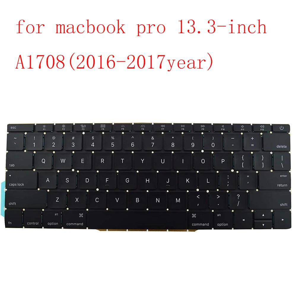 Replacement Keyboard for A1706 A1708 A2141 A2179 A2251 A2337 A2289 A2338 A2442 US Layout