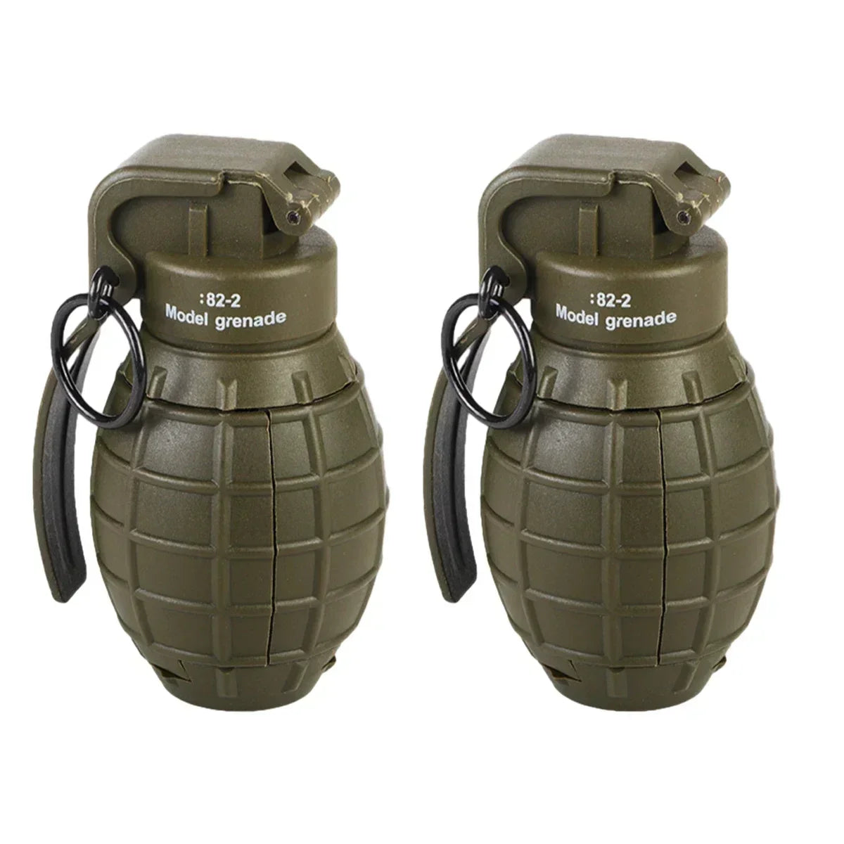 3pcs Tactical Smoke Grenade Grenade Model for CQB Airsoft Paintball Game M67 Burst Mine Water Grenade Bouncing Smoke Grenade