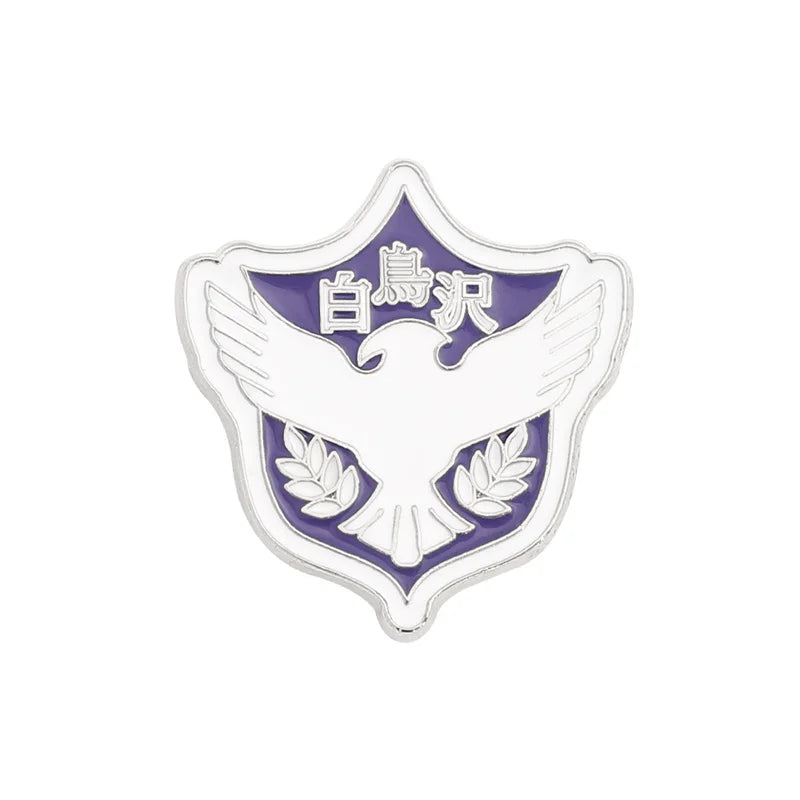 Anime Haikyuu!! Brooch Volleyball Boy High School Team Badge Enamel Pin Brooches Cartoon Backpack Badge Jewelry Accessories Gift