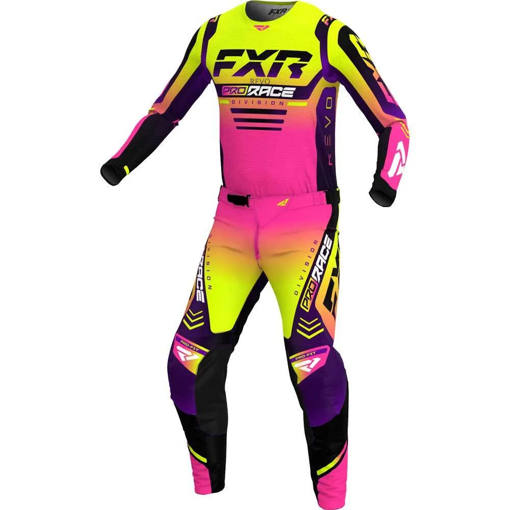 2024 Podium FXR MX Gear Set Top Motocross Dirt Bike Jersey Set Off Road Motorcycle Combos