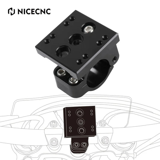 28mm Handlebar GPS Mount Bracket For KTM 390 ADVENTURE 2020-2023 790 890 ADVENTURE DUKE 2019-2023 690 ENDURO SMC R 2008-2018