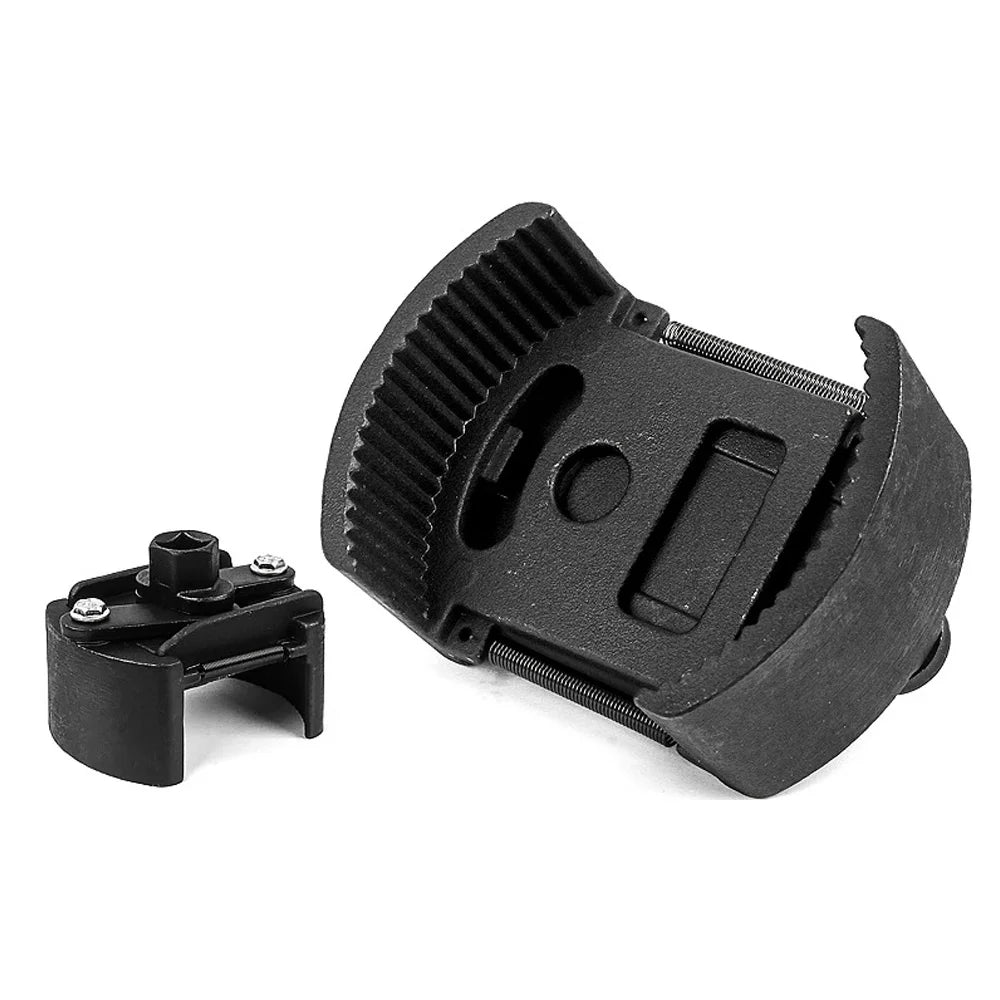 Adjustable Two-Jaws Oil Filter Wrench Filter 60-80mm Filter Wrenches Remover Steel Fuel Cast Two-Claw Disassembly Tools