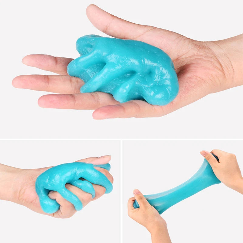 Multifunction Car Cleaning Gel Dust Cleaner Car Interior Cleaning Gel Slime Air Vent Outlet Dashboard Laptop Cleaning Magic Mud