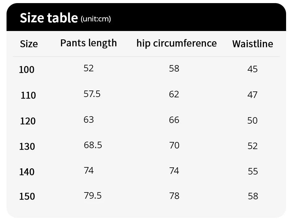 Children's solid color bell bottoms girls summer color casual fashion pants female students elastic waist pants with wavy sides.