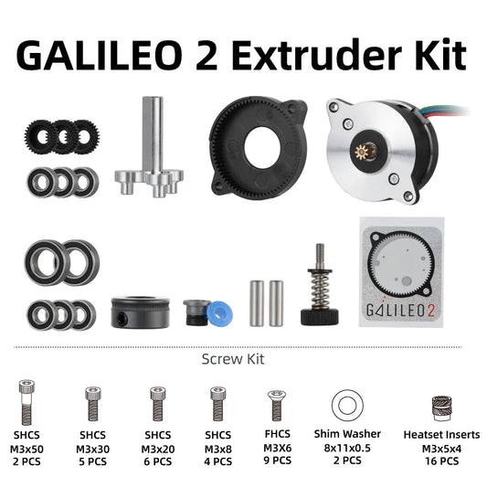Mellow Voron Galileo 2 Kits By LDO G2E For Extruder / Z-drive Motor For Voron V2 and Micron 3D Printer Stealthburner Toolhead