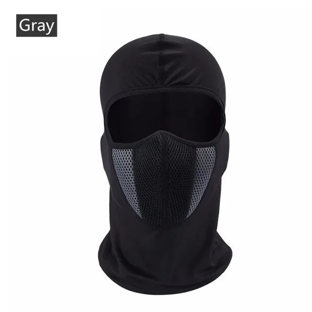 Motorcycle Full Face Mask Balaclava For Men & Women, Breathable Weather- Resistant Riding Sports Mask