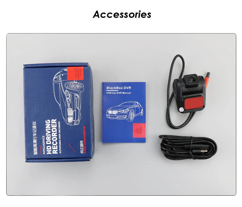 Front USB DVR Recorder for Android Multimedia Player GPS Navigation Full HD 720P 1080P Car DVR ADAS Dash Cam HeadUnit Auto Audio