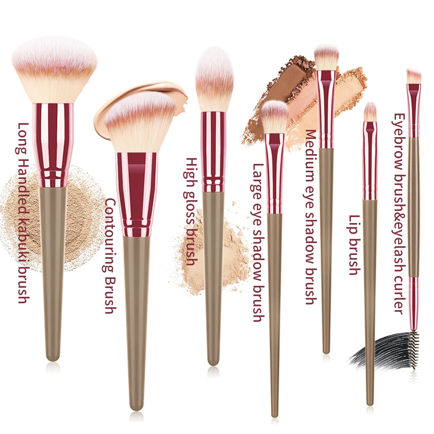 PCS Makeup Brushes Set Foundation Eyeshadow Blush Concealers Brush Female Beauty Tools Beauty Thumb
