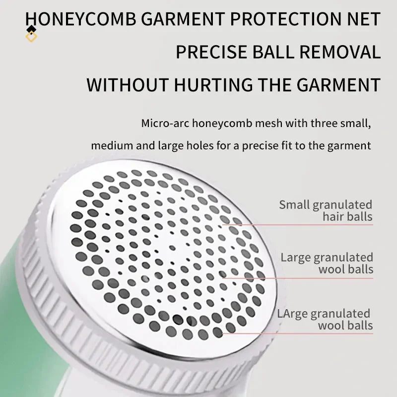 Household Clothing Shaver Fabric Remover USB Rechargeable Electric Hair Remover Portable Fluff Trimmer Professional Hair Remover