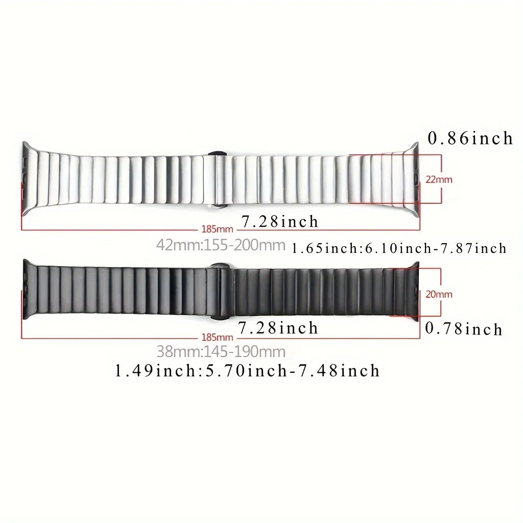 Bracelet Strap For Apple watch Band 40 46 42 44 45 49mm Stainless Steel Wristband For iWatch Series 11/10/9/8/7/6/5/4 SE 3 Ultra