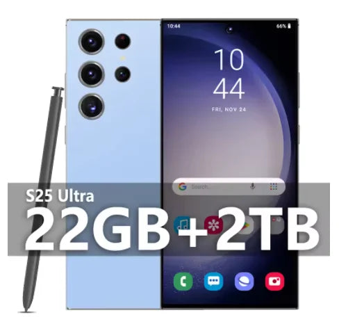 HOT 2025 new S25 Ultra original intelligent 5G dual card dual standby Android 14 system global version phones 8000mAh battery