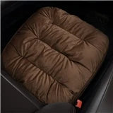 Car seat cushion with winter plush, winter down insulation, thick soft backrest, five seat universal winter cushion cover
