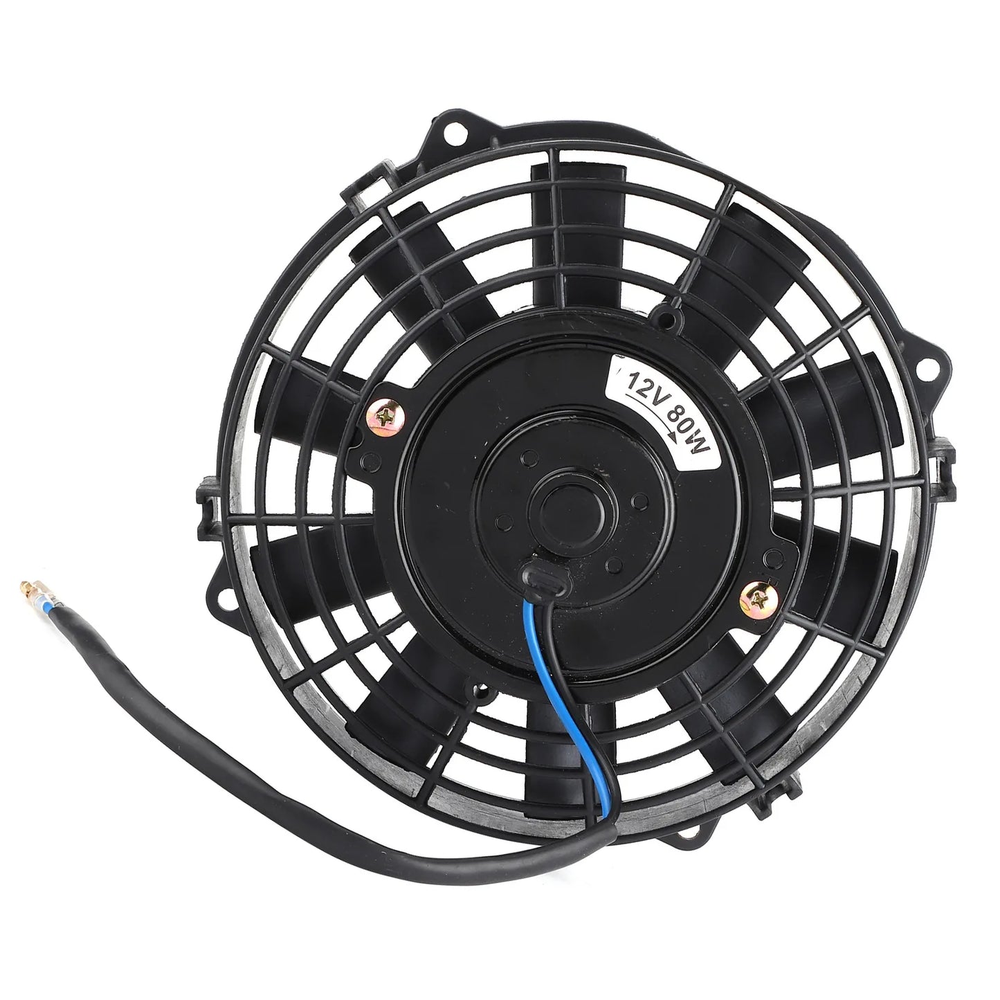 Universal Electric Fan 8in for Radiator Auto Cooling Air Conditioning 10 Blades 12V 80W 2250 RPM