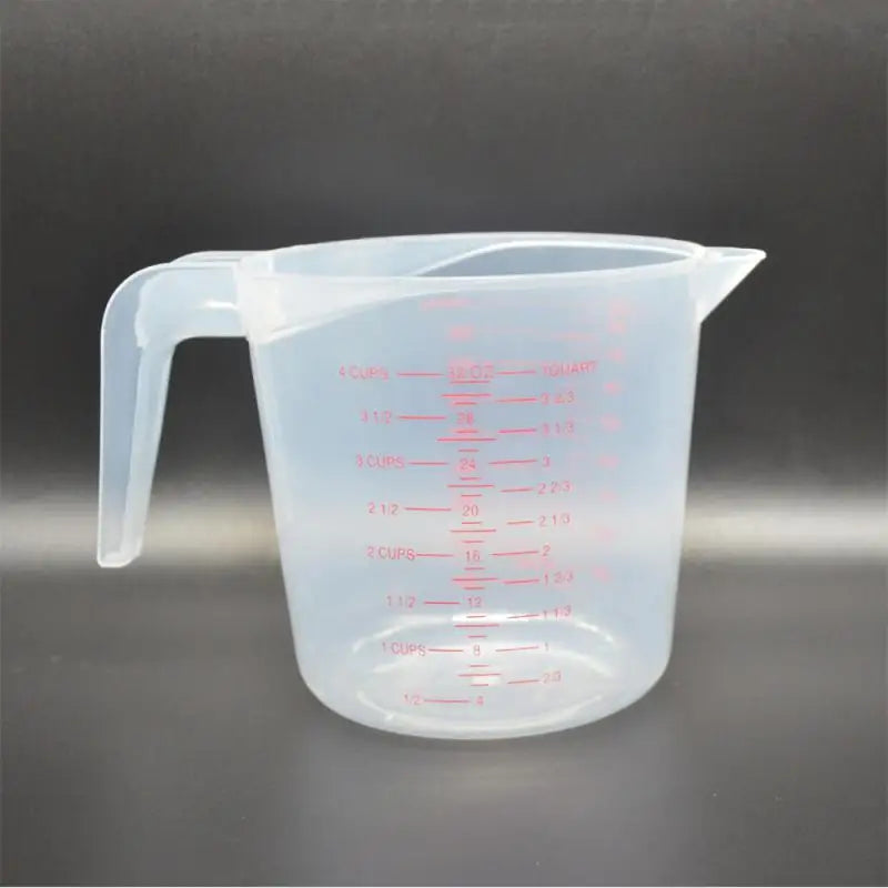 Plastic Measuring Cup Jug Pour Spout Surface Kitchen Tool Supplies Quality Cup With Graduated Quality Kitchen