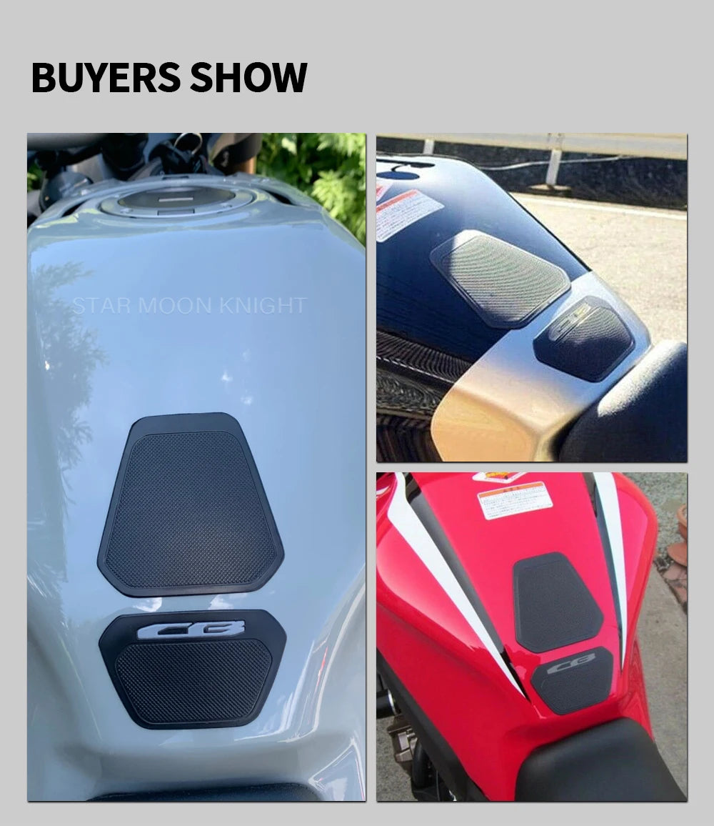 For Honda CB universal CB650R CB1000R CB650 CB1000 CB125 CB250 CB300 CB500 CB400 CB600 Motorcycle Fuel Tank Pad Protection Decal