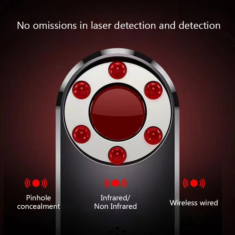 Signal Hidden Camera Detector Anti Spy Candid Pinhole Camara Magnetic GPS Locator Wireless Audio GSM Bug Finder AK400 Scanner