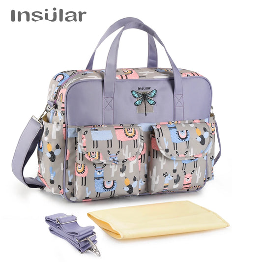 New Style Waterproof Diaper Bag Large Capacity Messenger Travel Bag Multifunctional Maternity Mother Baby Stroller Bags