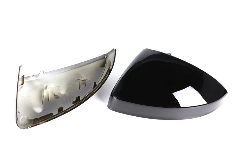 Carbon Fiber Glossy Black Replacement Rearview Side Mirror Cover Cap For Audi TT TTS RS TTRS MK3 8S 15-23 R8 2016-23 Replacement