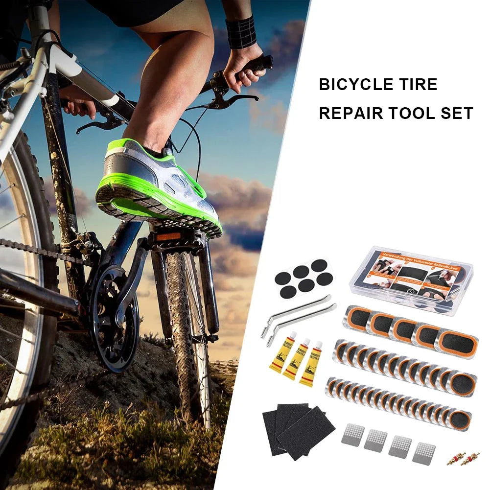 Puncture Repair Flat Tire Mtb Bike Tire Tyre Tube Repair Kit