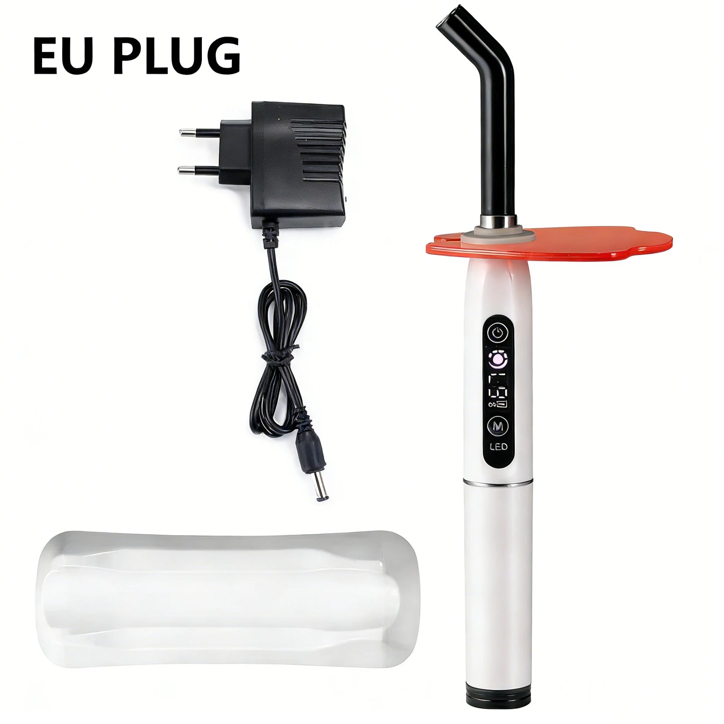 LED Cordless Curing Light Rechargeable Energy Efficient Curing Dental Resin Cure Machine  Lamp for Professional Dental Treatment
