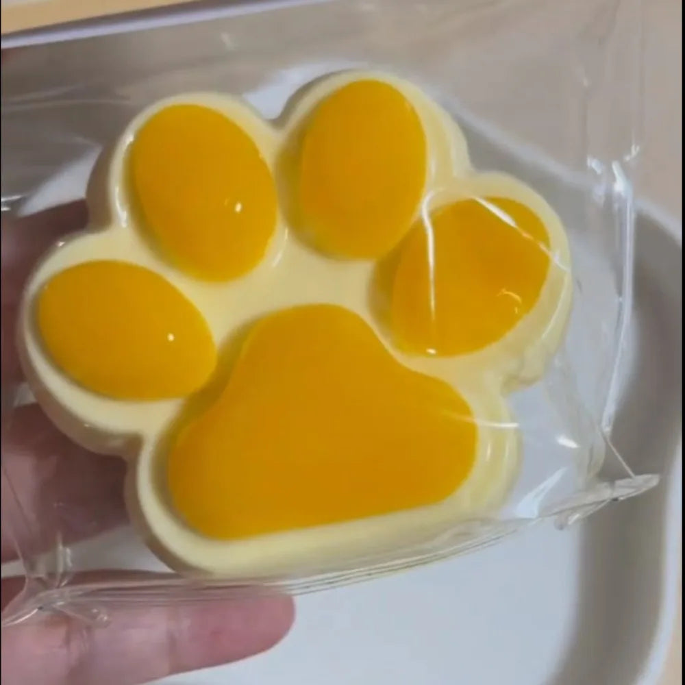 Squeeze Cat Paw Toys Pinching Cat Paw Decompressing Toy Soft Sticky Stress Relief Relax Toys