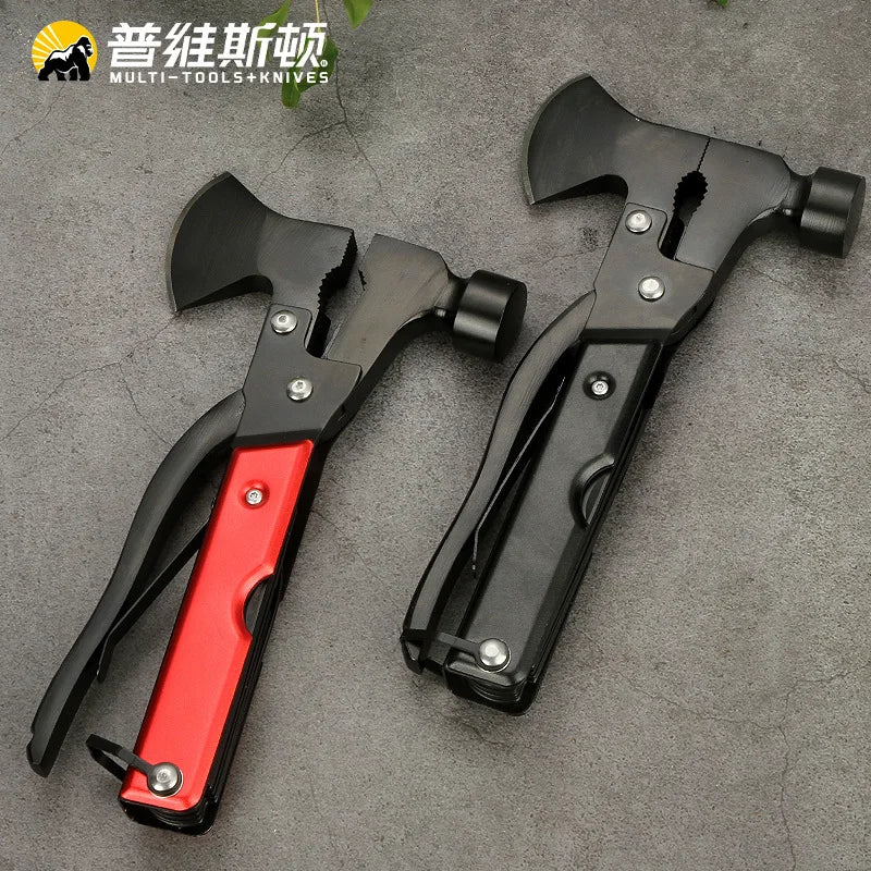 Multifunctional Stainless Steel Axe Hammer Vehicle Emergency Lifesaving Hammer Ideal for Outdoor Camping Hand Tool Cheap
