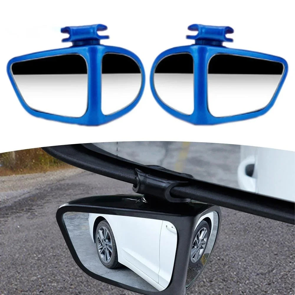 Rotatable Car Blind Spot Mirror Auto 360 Adjustable Wide Angle Reversing Glass Automobile Side Rear View Parking Accessories