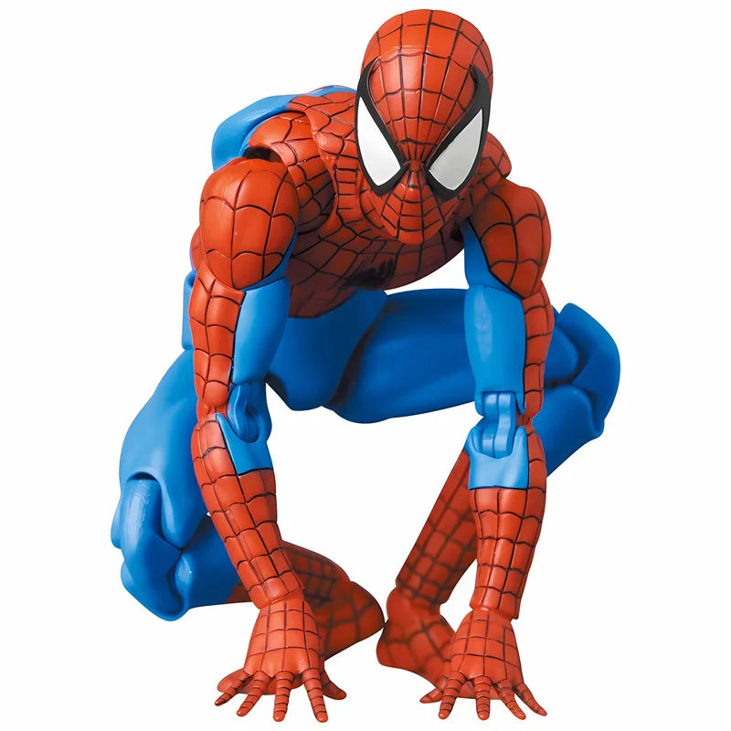 15cm Spiderman Mafex 185 Classic Costume Anime Figure Ver Miles Morales CT Toys 2099 Spider-man Action Figure Figurine Toys Gift