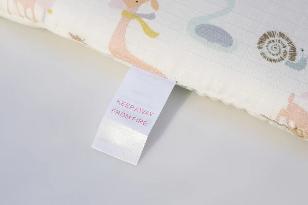 Baby Bed Bumper Newborn Bed Guardrail Anti-collision Removable Washable Baby Bed Safety Rails 6Pcs