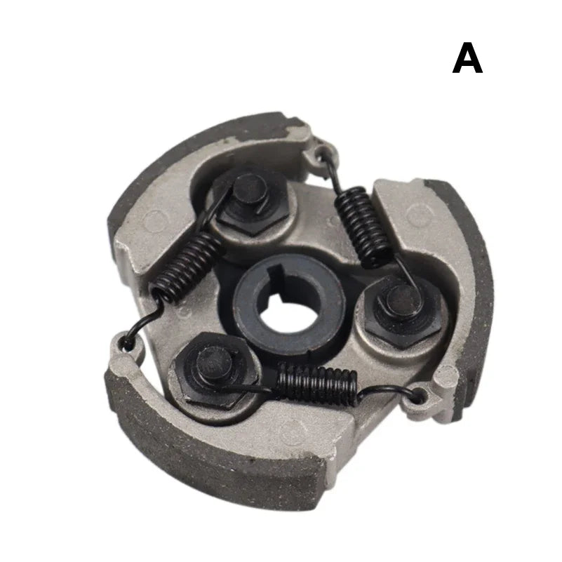 2 Stroke 47cc 49cc Complete Alloy 2/3 Shoe Clutch Pads Springs Gas Motorcycle Minimoto Pocket Bike Mini Dirt Bike Quad ATV