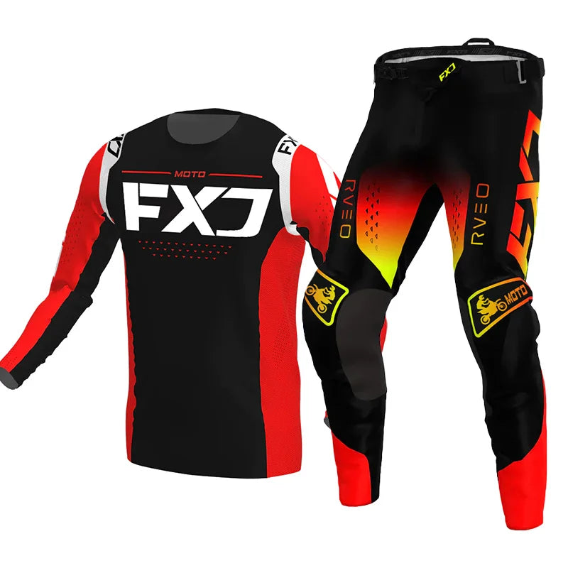 Motocross Jersey Pant white Mens Women pink black Combo racing suit Off-road MX DH ATV gear set Enduro Motorcycle mountain
