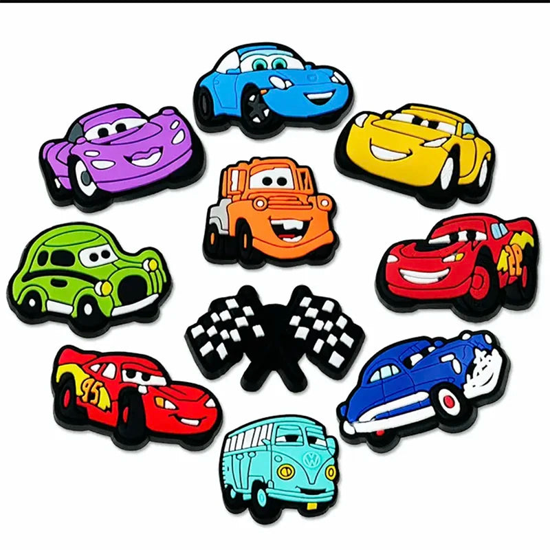 MINISO Disney Series Cute Toy Story Bear PVC Shoe Charms Cartoon DIY Clog Sandals Shoes Accessories Decorate Girl Boy Kids Gifts