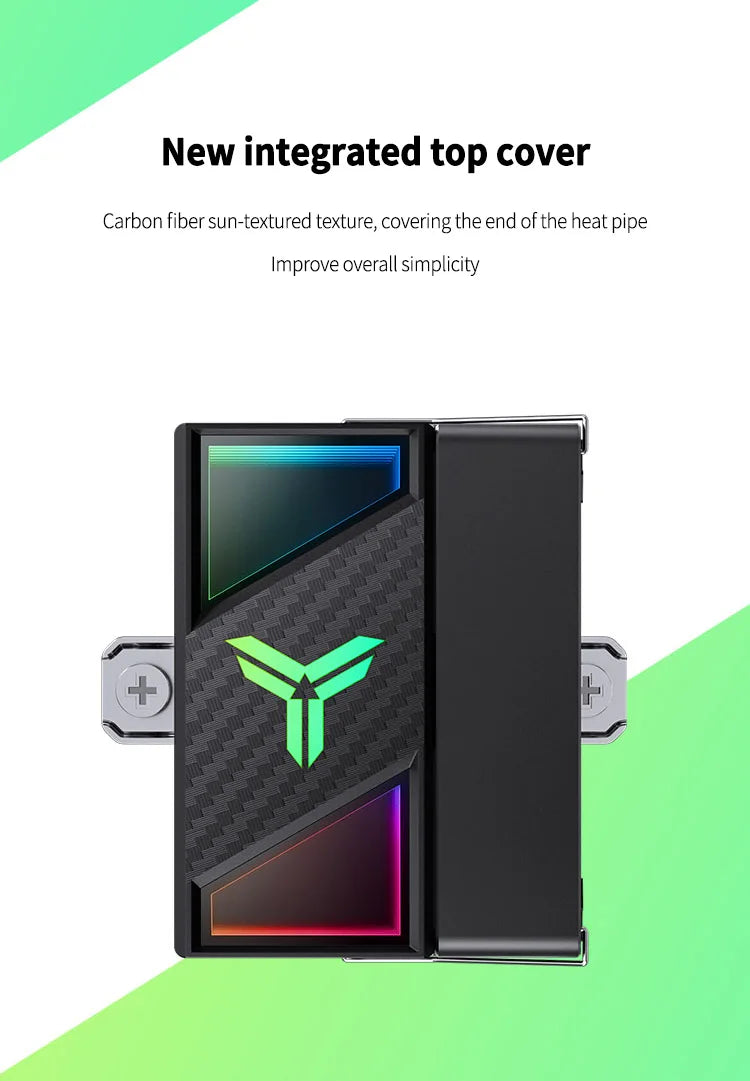 Jonsbo CR 1400 V2 CPU Cooler ARGB Quiet Fan 4 Heat Pipes Air Radiator for LGA1700 1200 115X AM4 AM5 PC Processor Heatsink Cooler