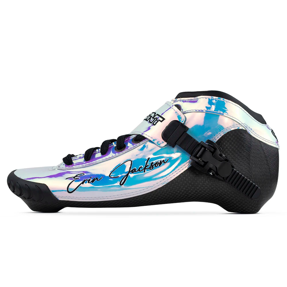 BONT BNT 195mm Shiny Red  Inline Speed Skate Boots Carbon skate boot Inline skate professional inline skates