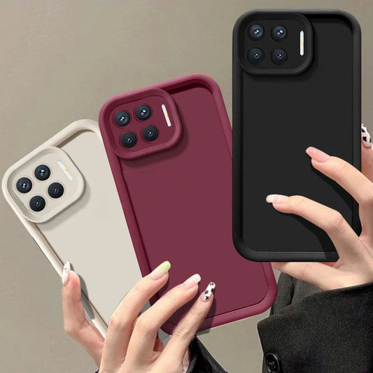 For OPPO A93 4G Case Oppo F17 Pro 4G Phone Case OPPO Reno4 Lite 4G Reno4 F Fall prevention Luxury Candy Matte Soft Cover